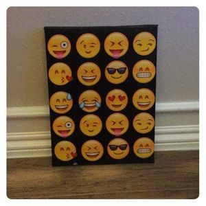 Decoration hangs on the wall